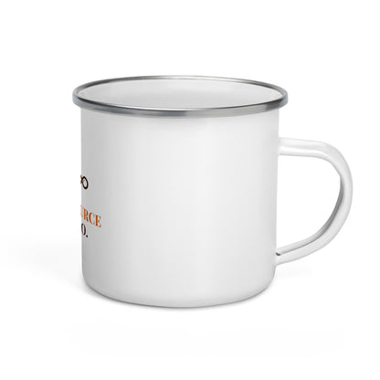 Ethical Source Coffee Enamel Mug