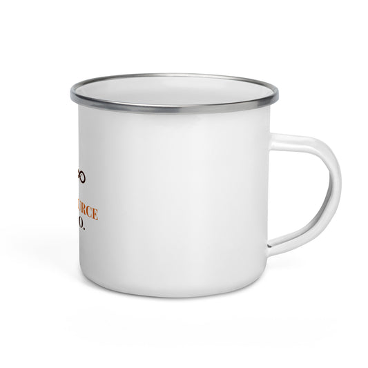 Ethical Source Coffee Enamel Mug