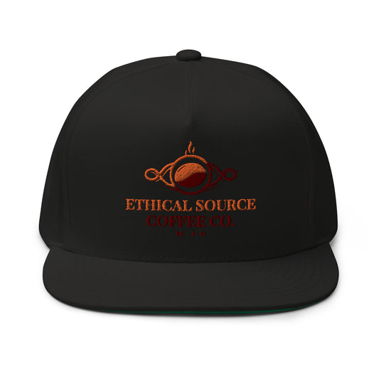 Ethical Source Coffee Flat Bill Cap