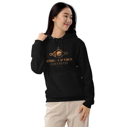 Ethical Source Coffee Unisex French Terry Pullover Hoodie