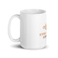 Ethical Source Coffee White Glossy Mug